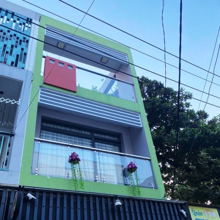 Bán nhà đẹp hẻm KD 8m Hòa Bình quận Tân Phú 4 x 19 -3T BTCT hơn 7 tỷ TL
