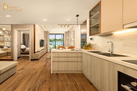 Bán căn hộ 1N+1 loại 51m tòa B Masteri view nội khu siêu đẹp Vinhomes Smart City giá 2,6 tỷ