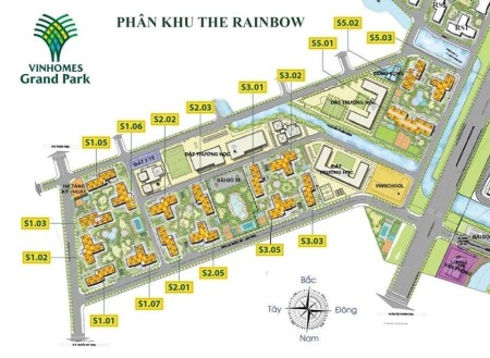 Giỏ hàng khách gửi bán Căn hộ Rainbow Vinhomes Grand Park