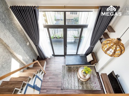 Khai trương căn hộ duplex full nội thất - Bancol riêng - Ngay ngã tư Bảy Hiền - Nhà thi đấu Phú Thọ