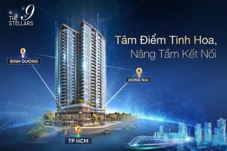 Bán căn hộ The 9 Stellars, Q.9 giá chủ đầu tư tại Hồ Chí Minh, diện tích 51m2, thiết kế 1PN- 1WC.