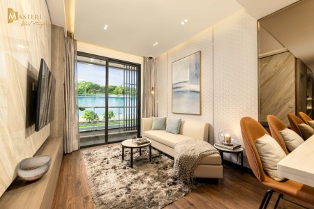 Bán gấp căn hộ 1PN+1, DT 52m² phân khu Masteri West Heights cao cấp nhất dự án, giá 3,2 tỷ
