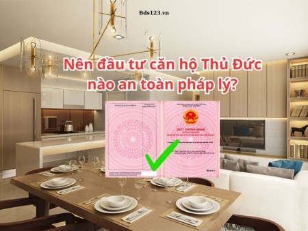 Ảnh bài viết: Nên đầu tư mua căn hộ Thủ Đức nào an toàn pháp lý?