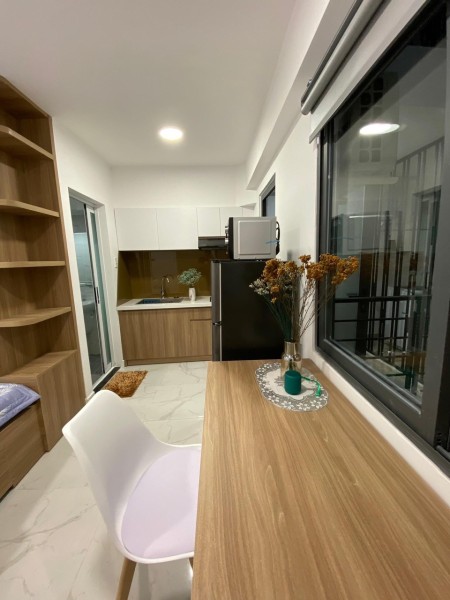 Phòng Studio Võ Duy Ninh, Bình Thạnh phòng đẹp thoáng máy giặt riêng