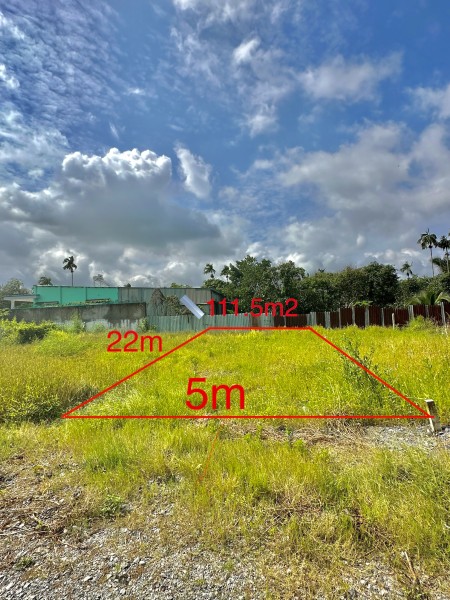 Bán lô đất 111m2 chỉ có 1,25 tỷ