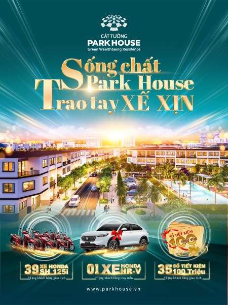 Sở hữu đất nền Parkhouse trúng Honda HR-V