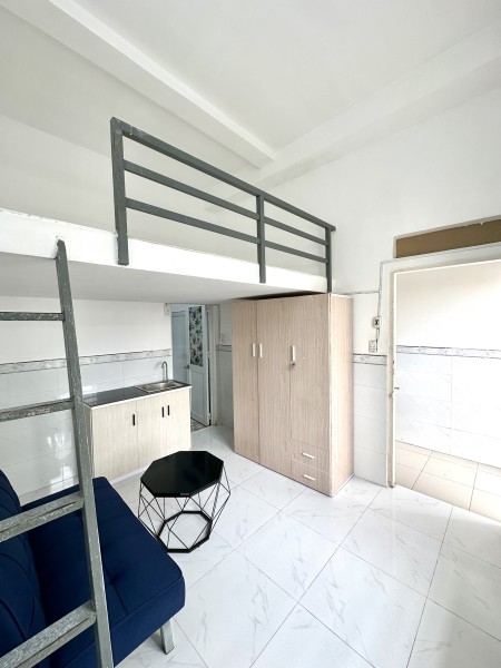 Phòng mới có gác, nội thất, rộng rãi, thoáng mát. Gần bệnh viện 175, Ng Kiệm