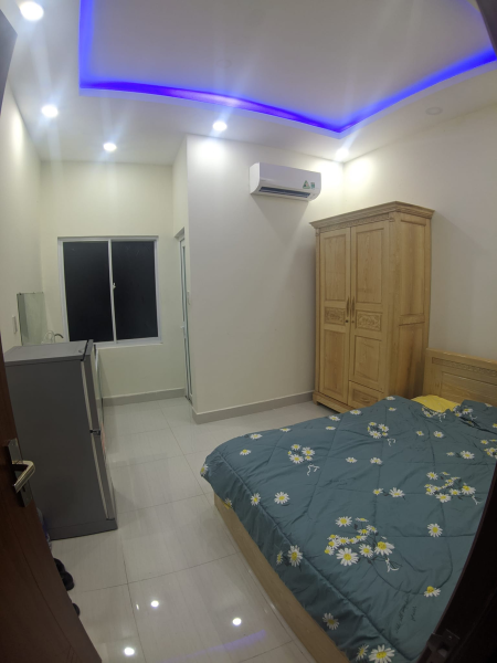 Cho thuê căn hộ dịch vụ mới gần cầu Thủ Thiêm, Quận 1, giá 4,5 triệu/tháng