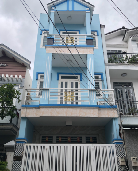Bán nhà hẻm 8m Huỳnh Tấn Phát, Nhà Bè, khu dân cư dân trí cao, nhà mới 3 tầng, giá nhỉnh 5 tỷ