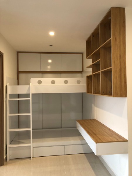 Cần cho thuê căn hộ 1PN+1 đồ cơ bản (có 3 giường) giá 5tr9 tại Vinhomes Ocean Park, Gia Lâm, HN