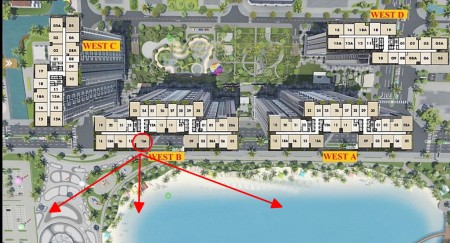 Siêu phẩm 3PN 89m cao cấp Masteri view biển hồ tầng siêu đẹp Vinhomes Smart City giá 5,8 tỷ
