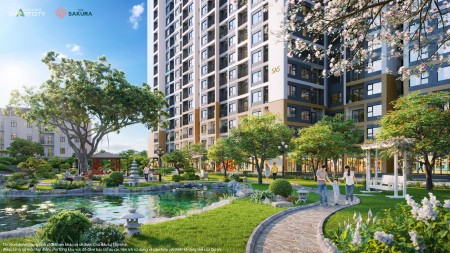 Bán căn 2PN 2WC, DT 66m² SA5 phân khu SAKURA tầng cao view toàn thành phố Giá 2,80 Tỷ