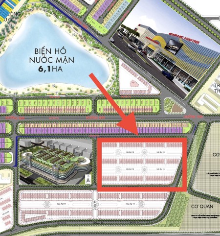 Bán căn Shophouse 5 tầng Hải Âu 16 dự án Vinhomes Ocean Park Gia Lâm, DT 155m², giá 12 tỷ