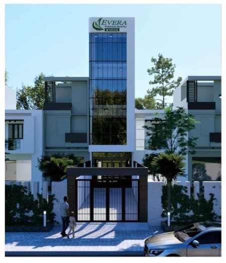 Toà nhà VP ở Thủ Đức, kv VIP, 4 tầng, đường oto né nhau, tặng nội thất, chỉ 100 triệu/m²