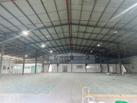Cho thuê 2100 m2 PCCC tự động trong cụm CN thuận an giá 100 triệu/tháng