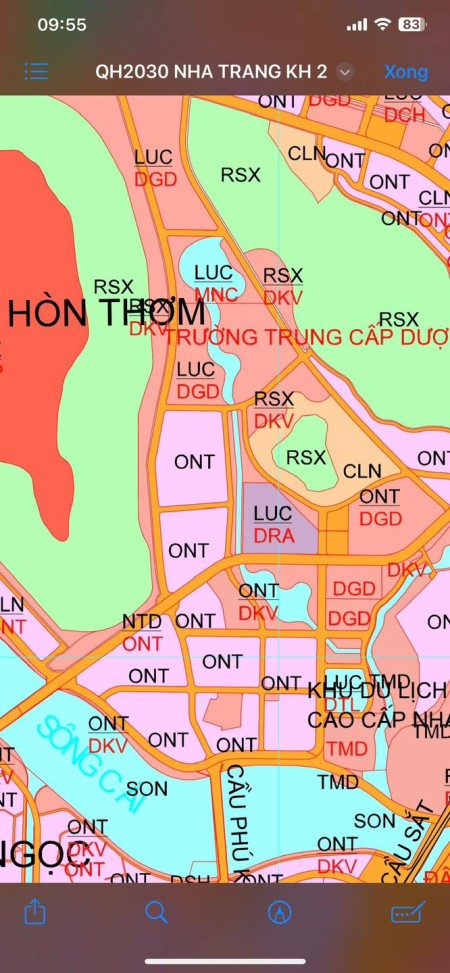 VN02 Chính chủ cần bán lô đất đường 5m khu dân cư Hòn Thơm - vĩnh Ngọc