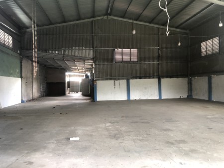 Kho xưởng cho thuê, giá tốt 580m2 Thạnh Lộc Quận 12