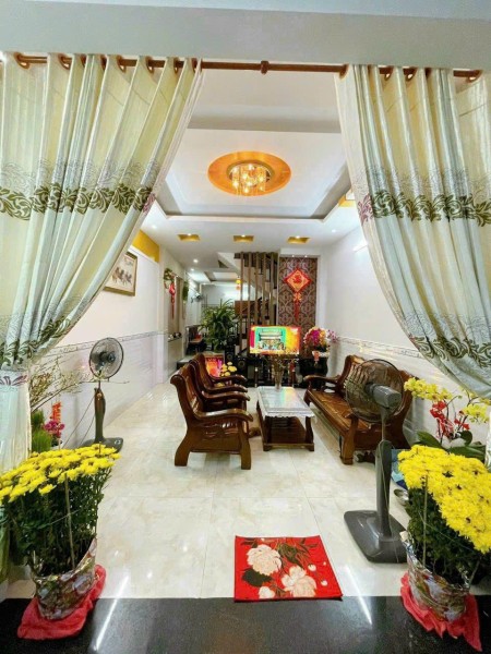 Gấp bán nhà 3 lầu Cây Trâm 4x16m HXH thông giá 5.7 tỷ SHR.