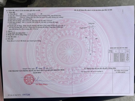 Đất Khánh Đông Mặt Tiền Đường Nhựa- Sổ Hồng Trao Tay