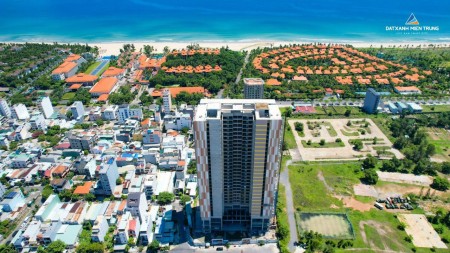 Sập hầm Căn hộ biển tầng cao Mỹ Khê Đà Nẵng 2PN bàn giao nội thất luxury sổ lâu dài - The Sang