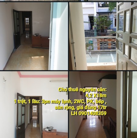 Cho thuê nhà nguyên căn Ngay chợ Đo đạc - quận 2