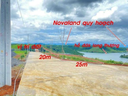 Cần bán gấp lô đất view hồ Daklong đối diện tập đoàn Novaland