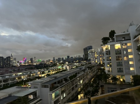 Cho thuê căn hộ 2PN Sarica view thành phố giá 27 triệu NTCB