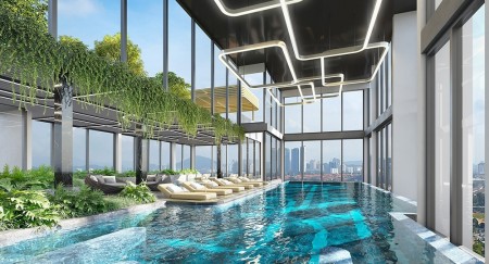 Bán gấp căn hộ 1n+1 51m tòa B Masteri - Vin Smart City tầng cao cạnh bể bơi cực chill giá 2.6 tỷ