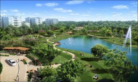 Căn hộ Celadon Tân Phú Diamond Briliant 96M2, view Đông Nam đẹp nhất phân khu, nhìn xuống hồ bơi