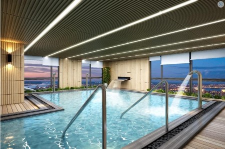 Cho thuê căn hộ 2 phòng ngủ + 2WC. 9/tháng tại Masteri Waterfront - Vinhomes Ocean Park