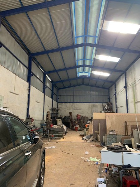 640 triệu Bán đất 186m2 tặng nhà xưởng Đường Số 93, Tân Phú Trung, Củ Chi.