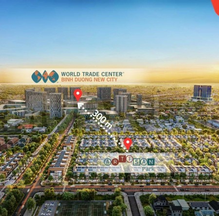 Nhà phố thương mại cách Trung tâm Hành chính Tỉnh chỉ 500m_Artisan Park_CK 8-11%_Giá chỉ 7.9TỶ_5x20