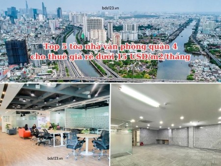 Ảnh bài viết: Top 5 tòa nhà văn phòng quận 4 cho thuê giá rẻ dưới 15 USD một mét