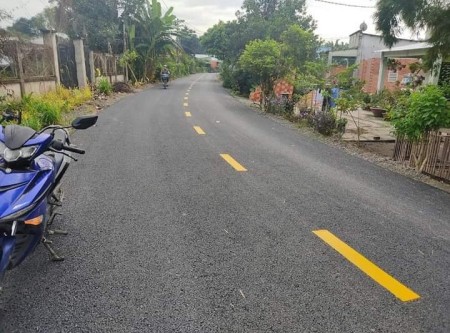 Giá ngợp bán 570tr đất thổ 143m2 SHR đường Trần Văn Chẩm, Phước Vĩnh An, Củ Chi