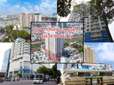 Ảnh bài viết: Top 5 chung cư quận 5 giá rẻ dưới 3 tỷ nên mua nhất