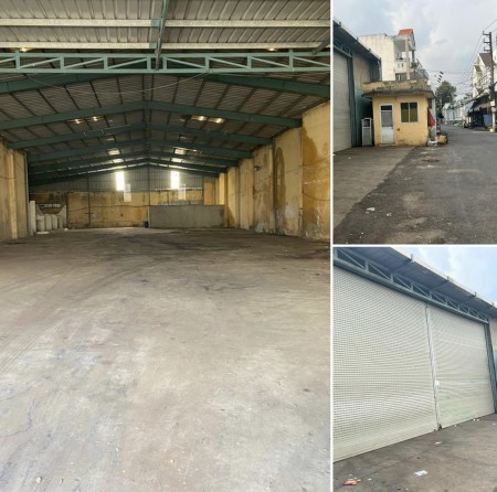 Kho xưởng cho thuê 989m2, 1300m2 Tân Thới Nhất Quận 12