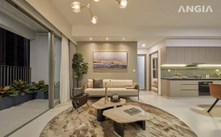 Siêu phẩm căn hộ 113M2 nằm trong trung tâm hành chính Bình Chánh đối diện 5 mặt tiền full nội thất