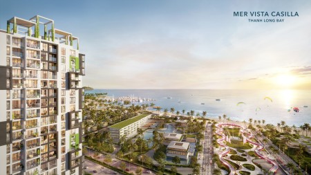 Bán căn hộ view biển Casilla -Thanh Long Bay - Cách Biển 250m chỉ 199tr sở hữu lâu dài