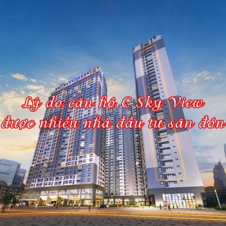 Ảnh bài viết: Tại sao căn hộ C Sky View được nhiều nhà đầu tư săn đón?