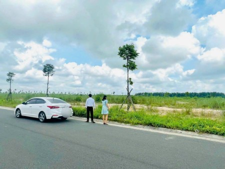 Chính chủ cần nhượng nhanh hai lô đất ngay cổng công ty Dệt may Bàu Bàng Bình Dương