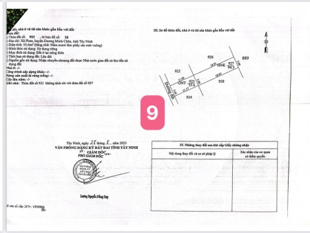 Bán đất xã Phan- DMC view núi bà, giá 450tr cách TP Tây Ninh 5p, DT 150m2 thổ cư