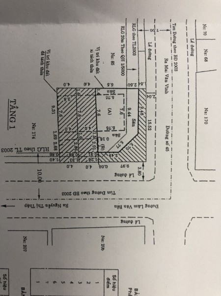 Nhà cấp 4 DT 10x16m góc 2MT đường 45 và Lâm Văn Bền, P Tân Quy, Q7.