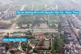 Bán Đất ngay mặt phố Ngọc Thụy lô góc 56m², kinh doanh đỉnh