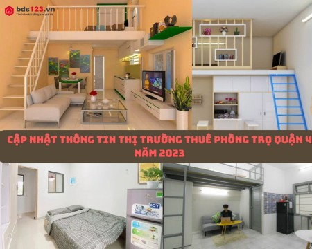 Ảnh bài viết: Cập nhật thông tin thị trường thuê phòng trọ quận 4 năm 2024