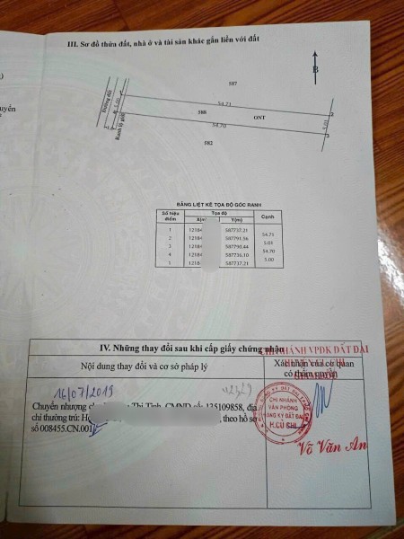 Cần tiền bán gấp 271m đất có hơn 200m thổ cư 1/ đường Nguyễn Thị Nê, Phú Hòa Đông Củ Chi giá rẽ