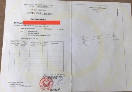 550 ngàn/m2 đất liền kề đường 3/2 nối dài từ Khu Lấn Biển Rạch Giá, Kiên Giang.