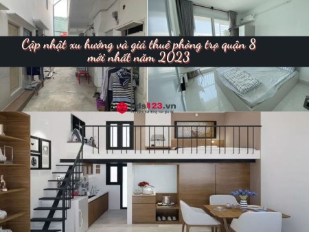 Ảnh bài viết: Cập nhật xu hướng và giá thuê phòng trọ quận 8 mới nhất năm 2024