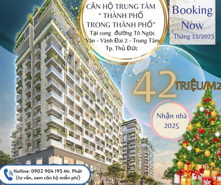 Mở bán căn hộ Fiato Premier ngay tại TP Thủ Đức
