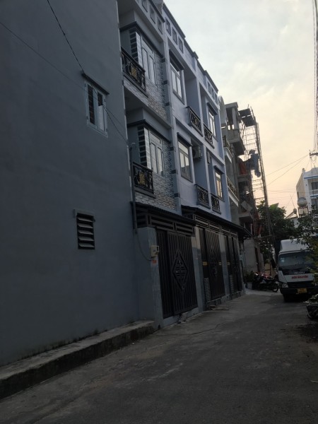 Bán nhà, Hẻm xe tải tránh, 4 tầng, 80m2, Lâm Thị Hố, Tân Chánh Hiệp, Q12, giá nhỉnh 6 tỷ TL
