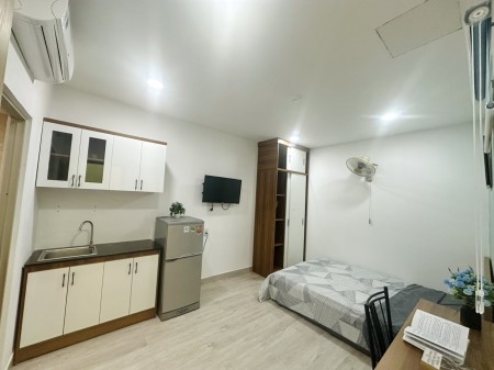 Phòng studio cho thuê full nội thất có cửa sổ gần Hoàng Văn Thụ Khu chợ Phạm Văn Hai